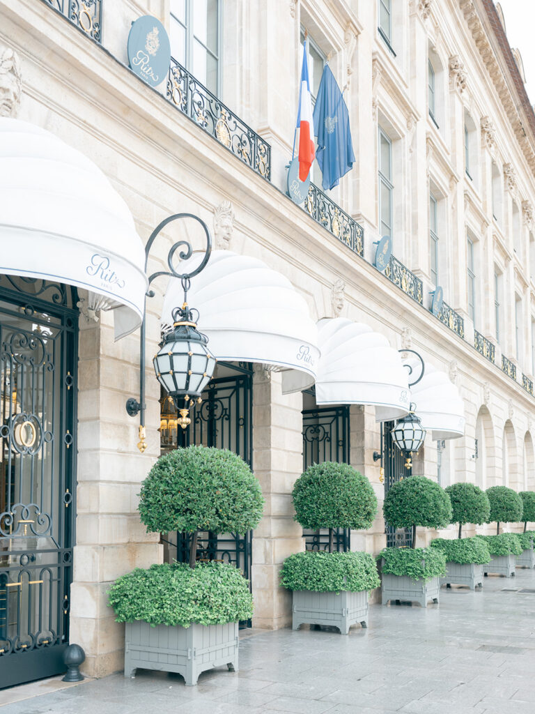 Ritz Paris entrance