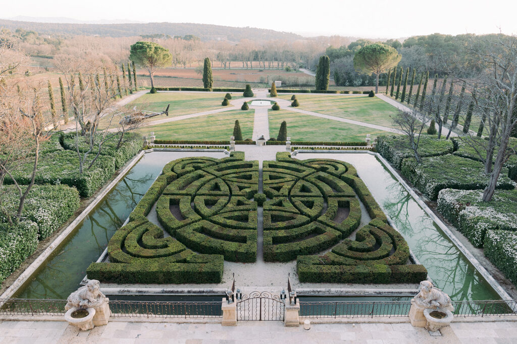 Château de la Gaude's garden