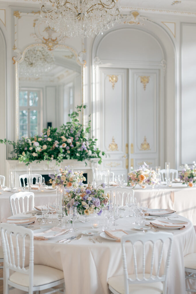 Dining room of the Chateau de Nainville les Roches